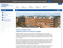 Tablet Screenshot of omega-immobilien.de